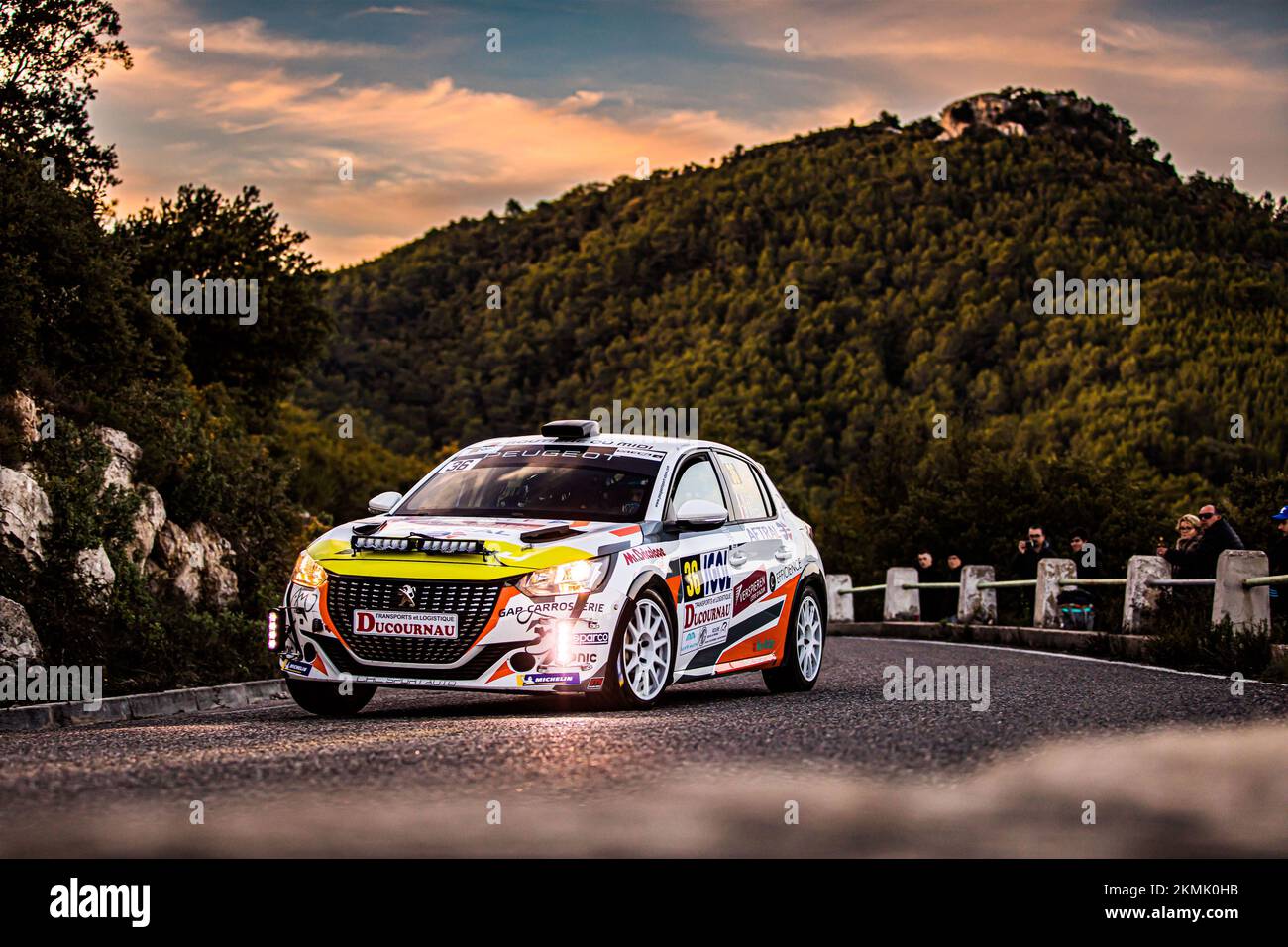Décalcomanies 1/24 Peugeot 208 Rallye Du Var 2021 - Réf 2419, Pilote Frontier