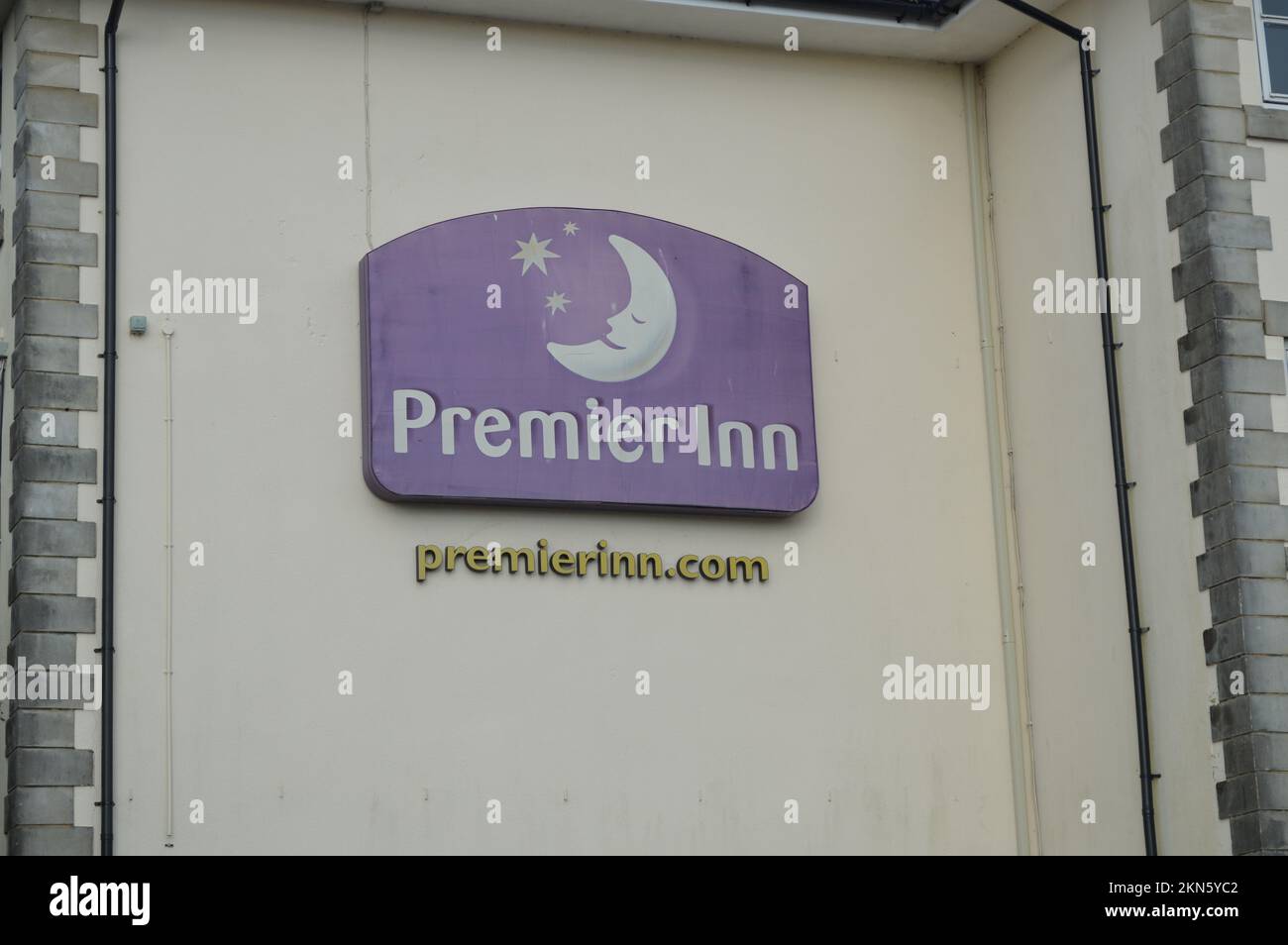 Premier Inn Hotel à Bridgend, pays de Galles, Royaume-Uni. Banque D'Images