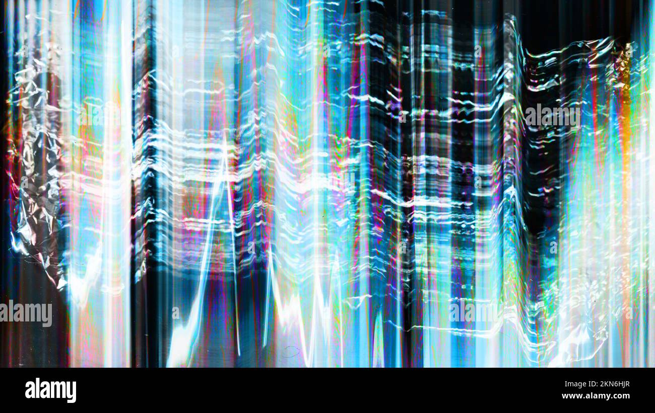 bruit d'erreur de signal de transmission de cliquetis numérique Banque D'Images