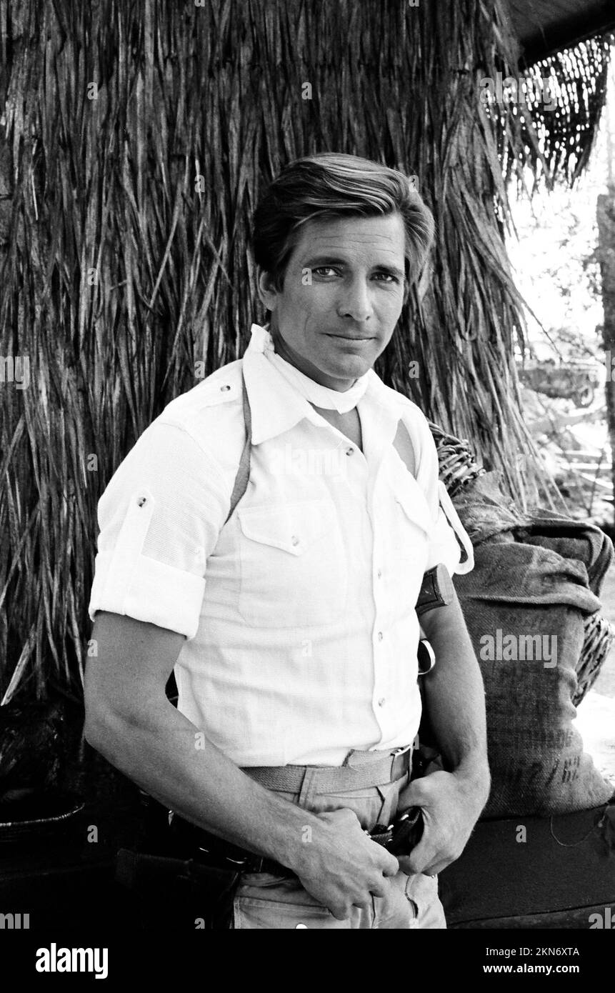 DIRK BENEDICT dans L'Équipe A (1983), dirigé par STEPHEN J. CANNELL et FRANK LUPO. CREDIT: STEPHEN J. CANNELL PRODUCTIONS/UNIVERSAL TV / ALBUM Banque D'Images