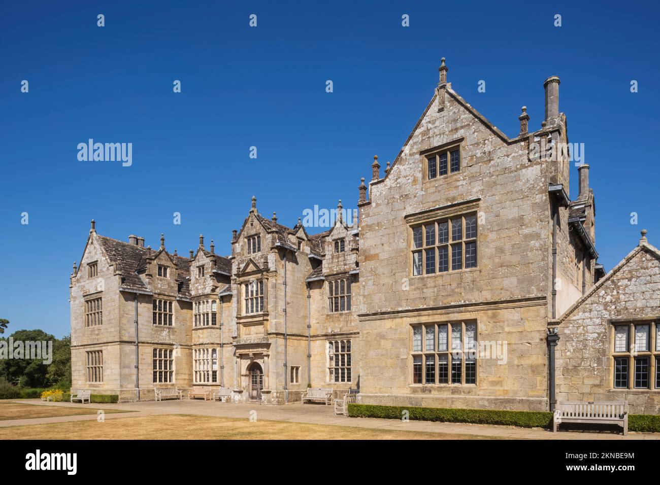 Angleterre, West Sussex, Wakehurst, Wakehurst place House and Gardens Banque D'Images