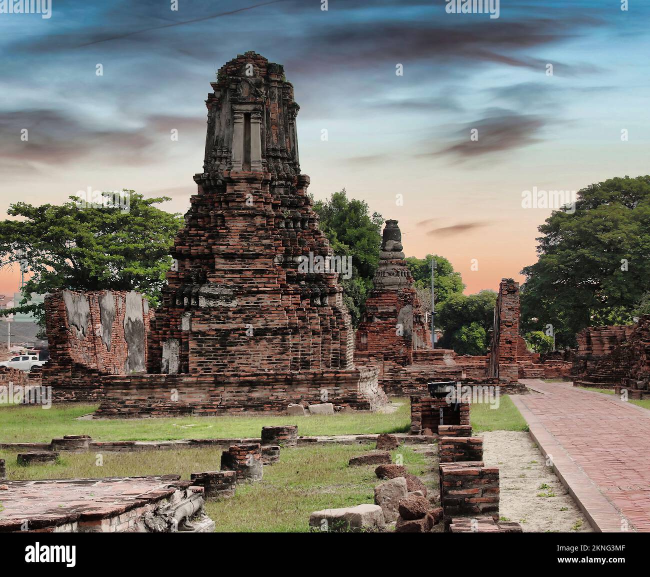 Thaïlande, Wat Phra si Sanphet (Temple du Saint, Splendid Omniscient