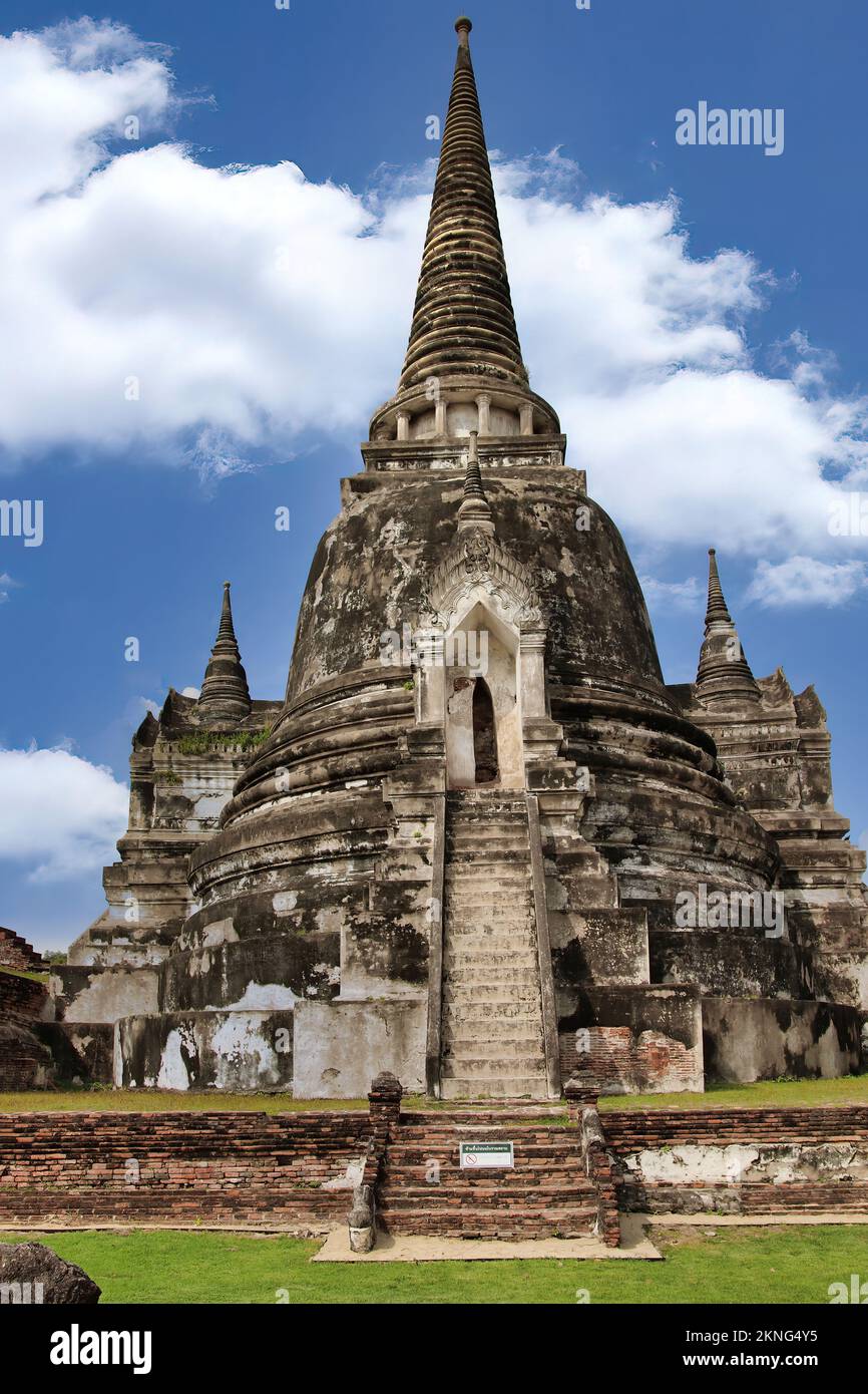Thaïlande, Wat Phra si Sanphet (Temple du Saint, Splendid Omniscient