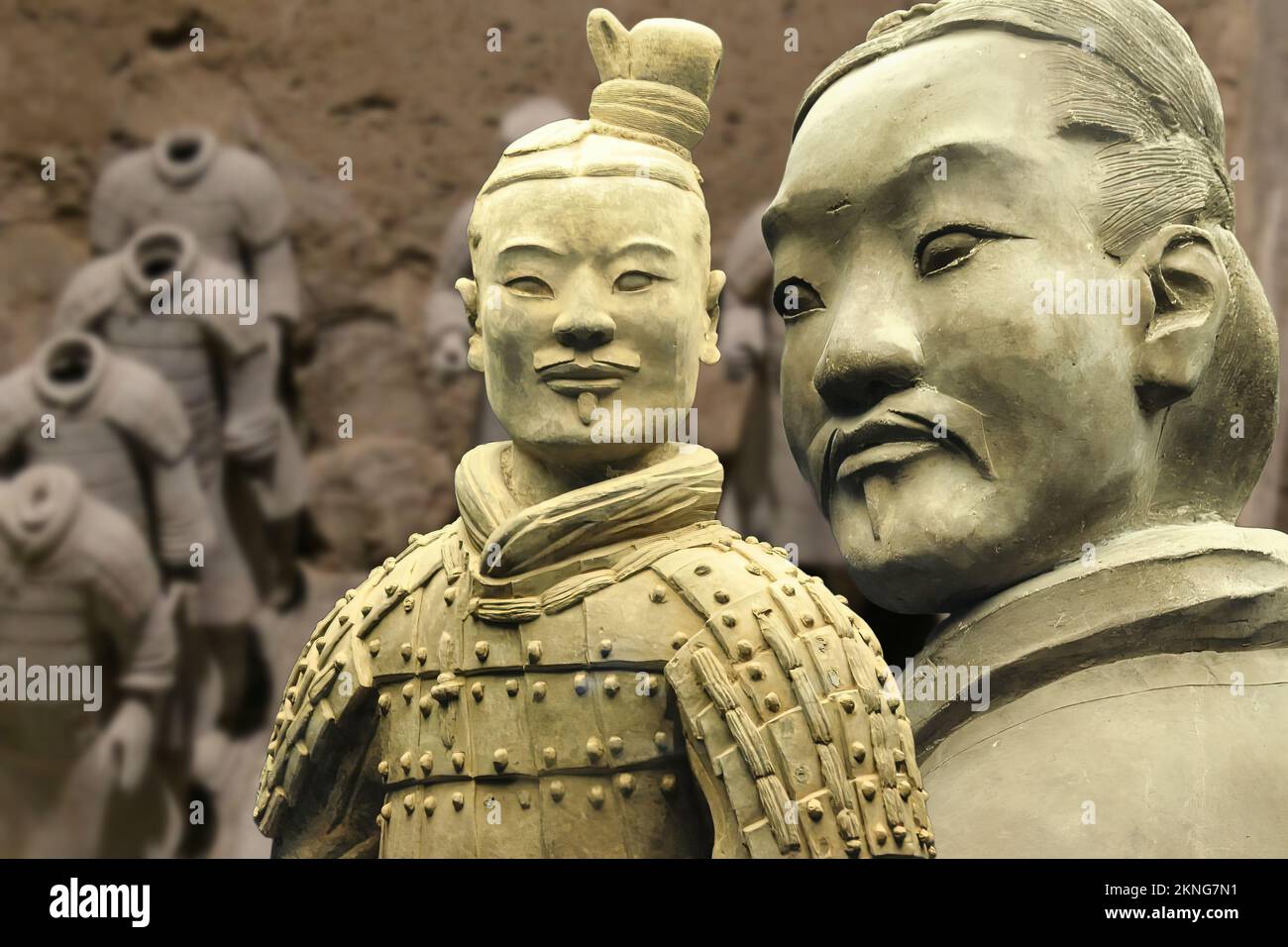 L'armée de terre cuite est un ensemble de statues placées dans le