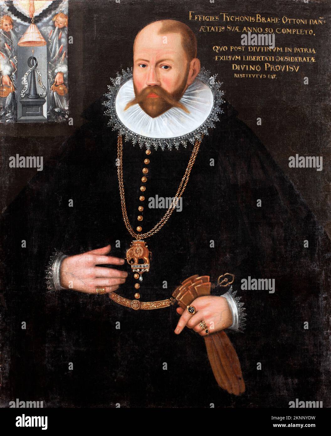 Tycho Brahe (1546 – 1601) astronome danois Banque D'Images