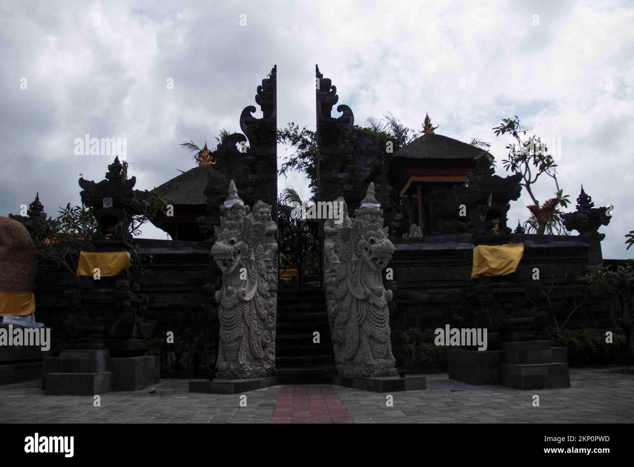 Temples de Bali, Indonésie Banque D'Images