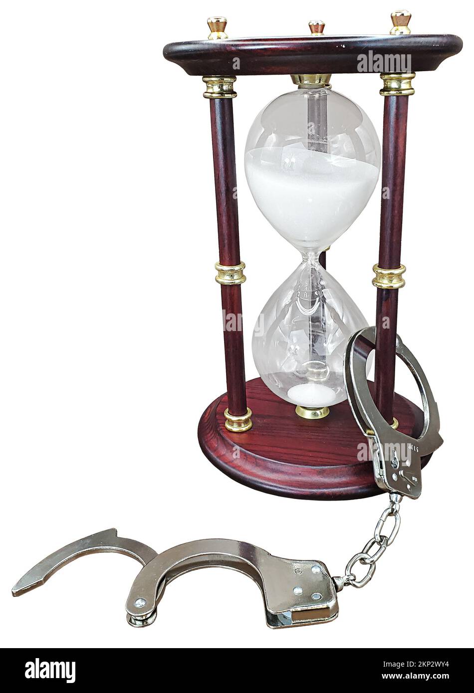 Old fashioned handcuffs Banque de photographies et d’images à haute