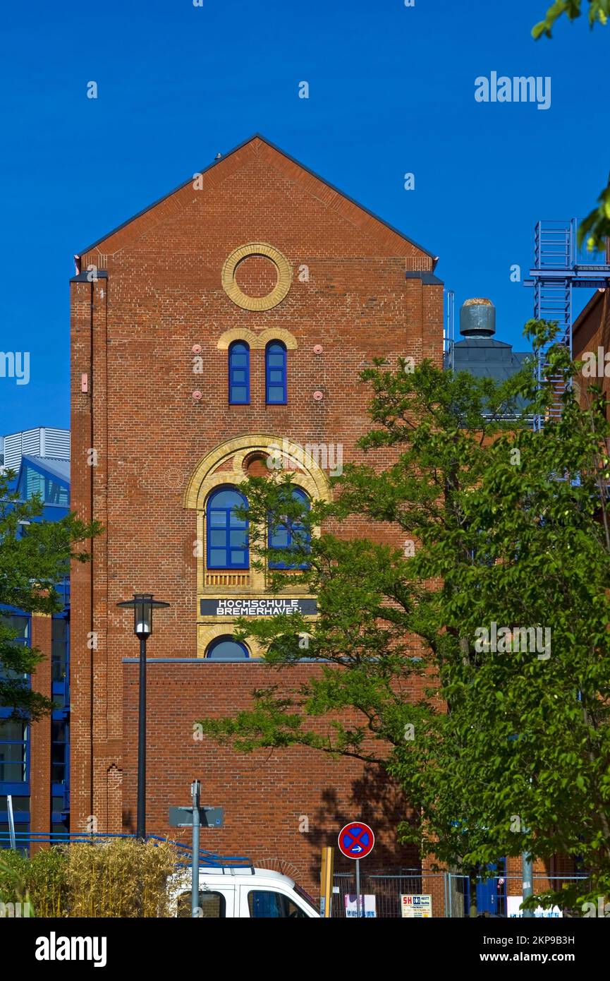 Université des sciences appliquées de Bremerhaven, Allemagne, Europe Banque D'Images