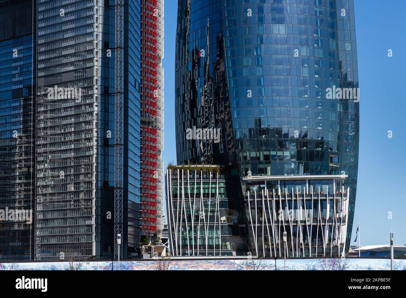Sydney, Australie, 11th octobre 2022. Vues générales du projet de développement de Barangaroo et de la promenade de Barangaroo, Sydney. Banque D'Images