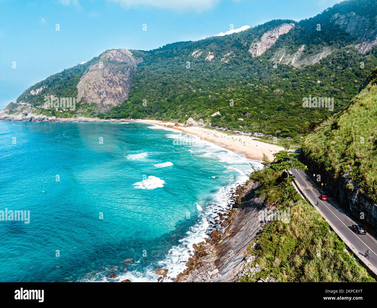 PLAGE AU BRÉSIL Banque D'Images