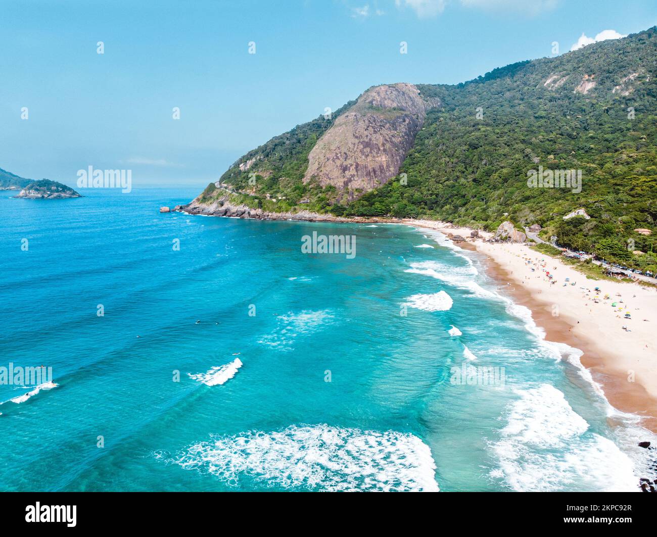 PLAGE AU BRÉSIL Banque D'Images