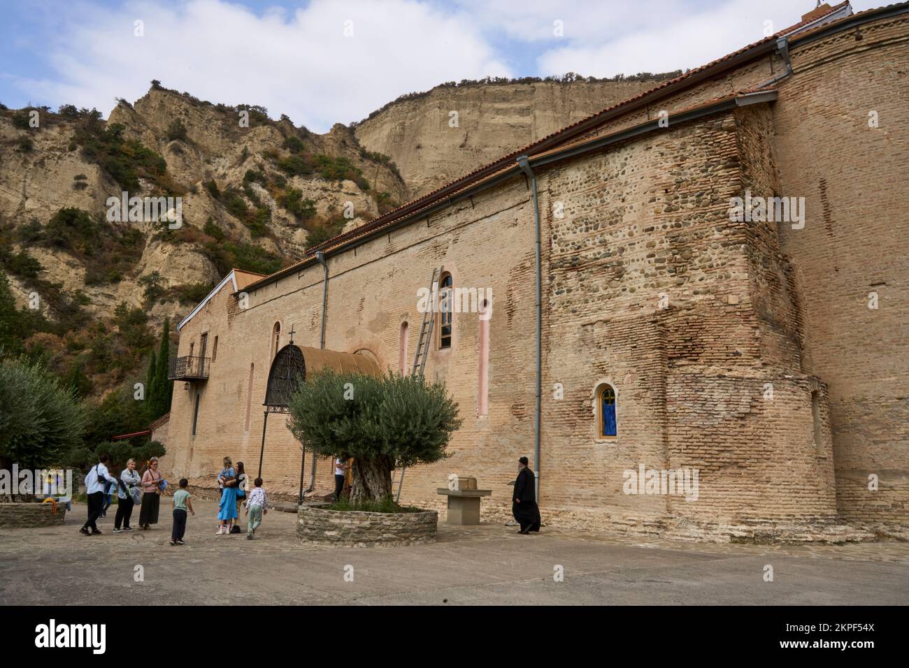 Theotokos-Kirche, Oberkirche, Zemo Eklesia, Shiomghwim Kloster, Shio-Mgvime Kloster, Klosterkomplex nahe Mtskheta, région Mzcheta-Mtianeti, Georgi Banque D'Images