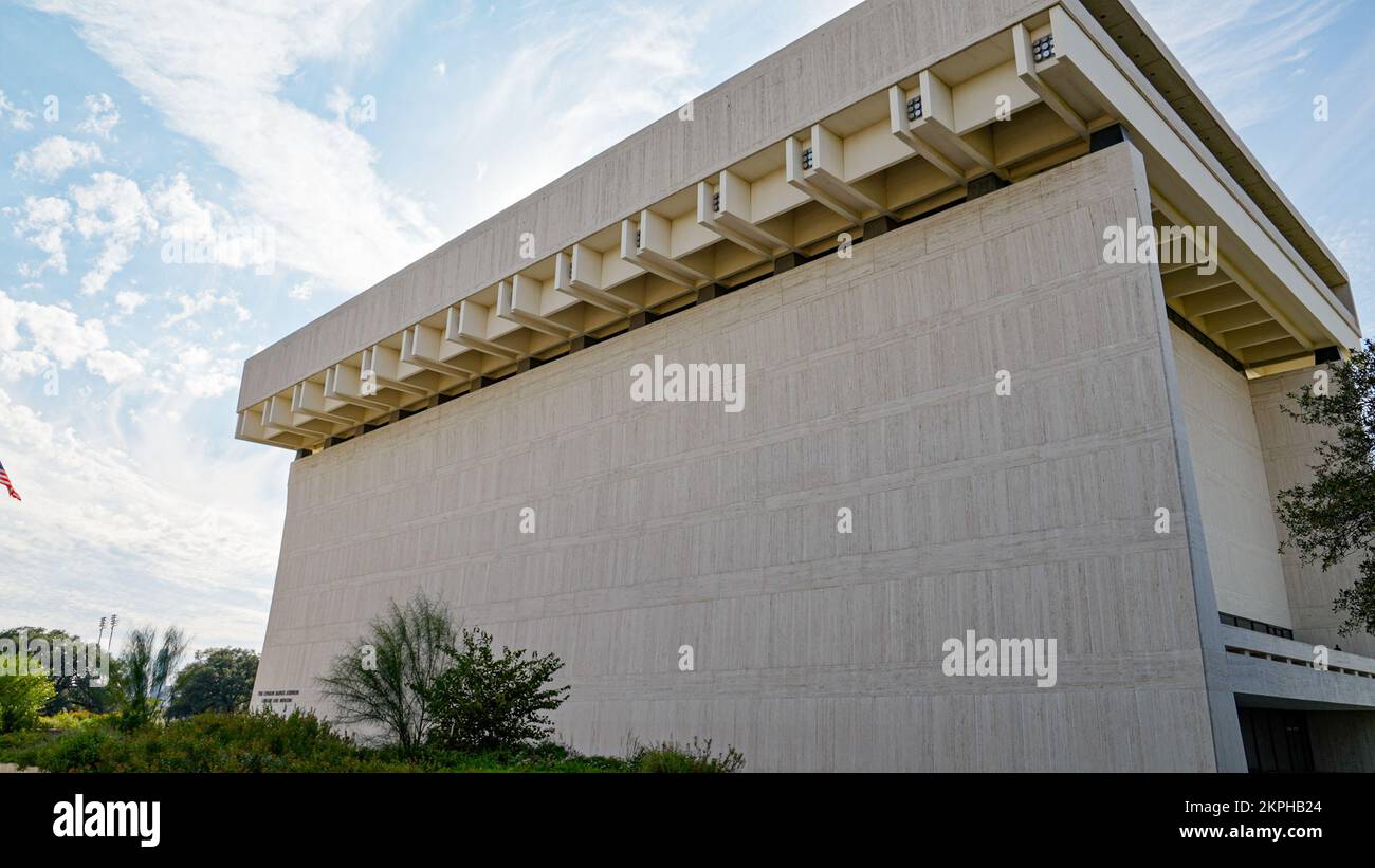 LBJ Lyndon Baines Johnson Library and Museum à Austin - AUSTIN, ÉTATS-UNIS - 31 OCTOBRE 2022 Banque D'Images