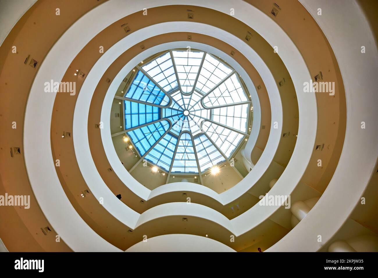 New York. Manhattan. États-Unis. Musée Solomon R. Guggenheim Banque D'Images