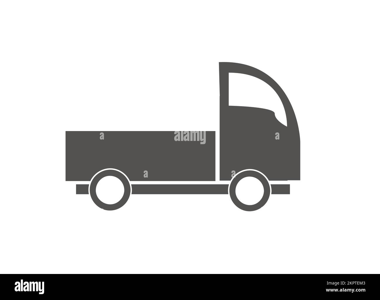 vecteur d'icône de camion à livraison rapide Illustration de Vecteur