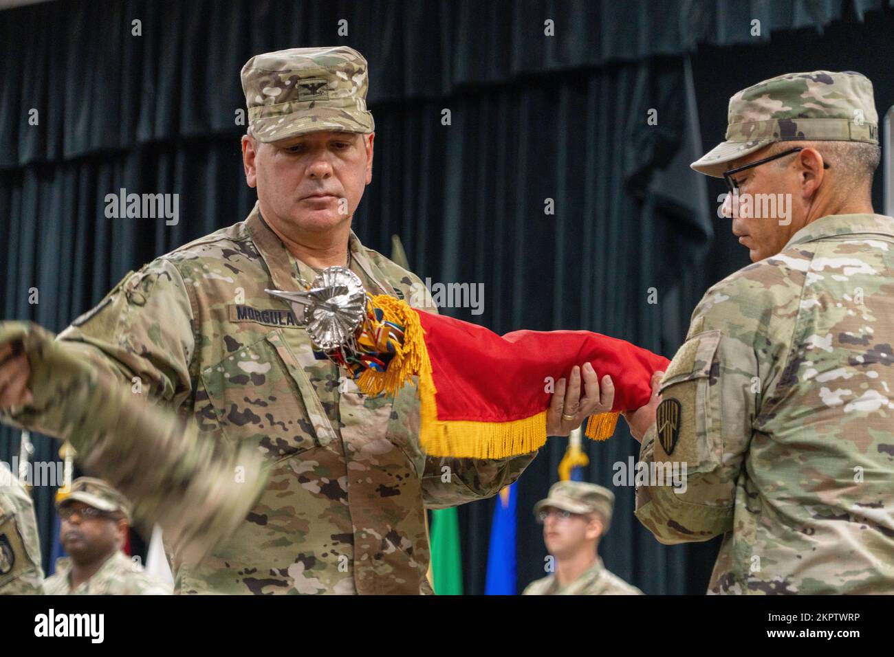 ÉTATS-UNIS Le colonel de l’armée Seth Morgulas, commandant de la ...