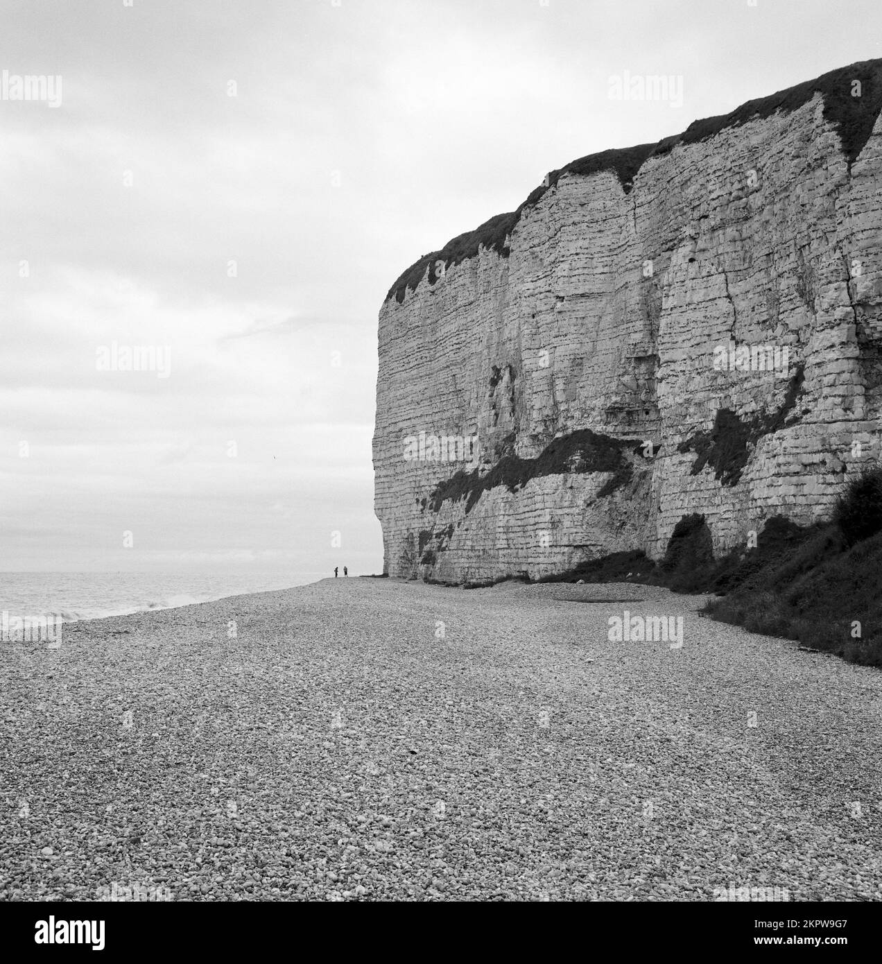 Côte d’Albâtre - Alabasterküste - Veulettes-sur-mer Banque D'Images