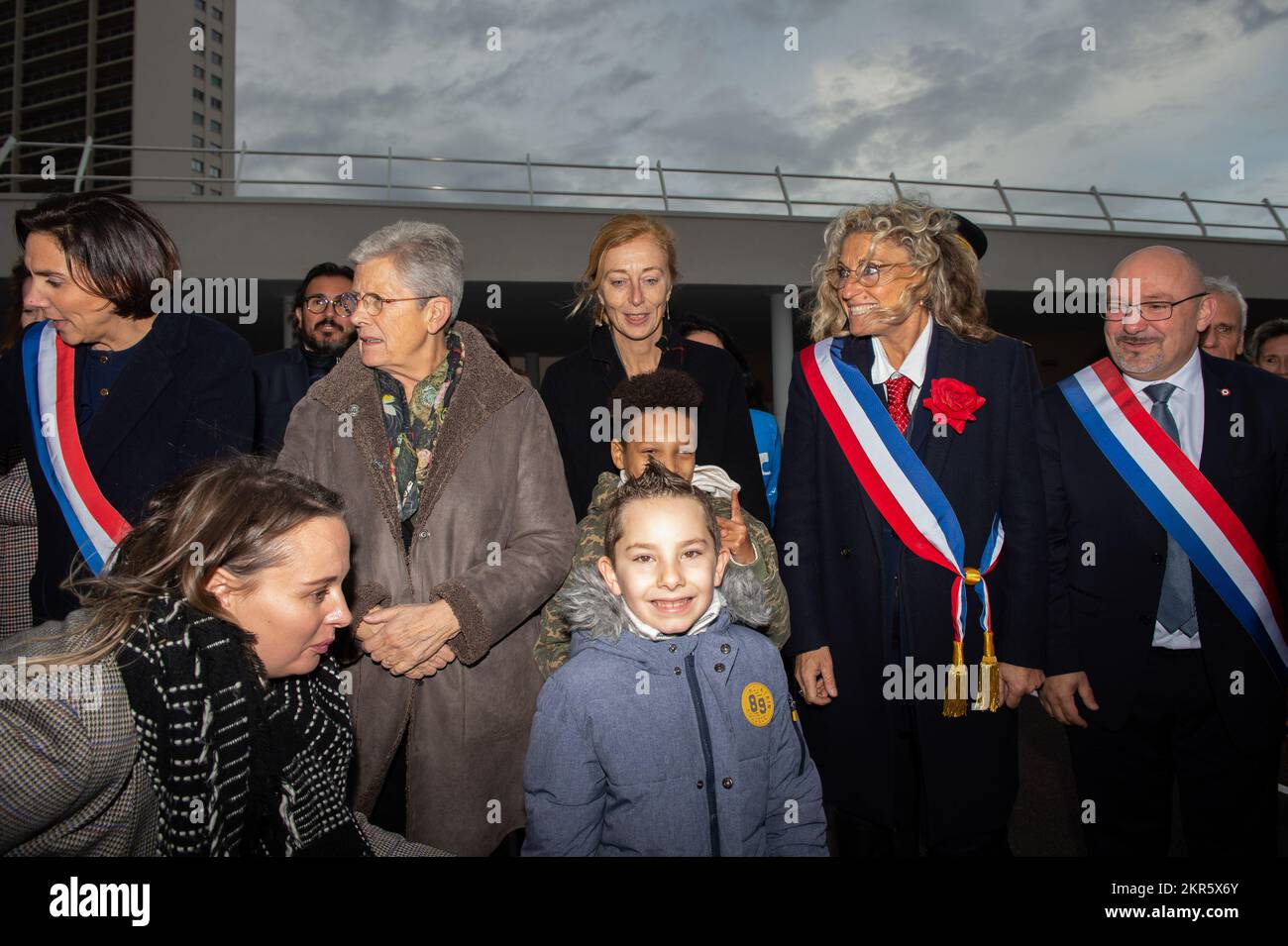 (De L à R) Laure Lavalette, Geneviève Darrieussecq, Charlotte Caubel