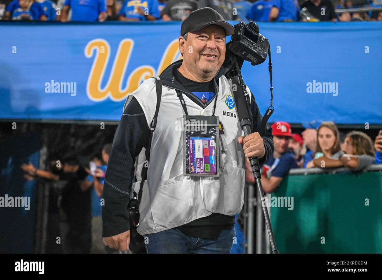 CAL Sport Photographie médiatique Louis Lopez lors d'un match de football NCAA entre les Bruins UCLA et les Huskies de Washington, vendredi 30 septembre 2022, à pas Banque D'Images