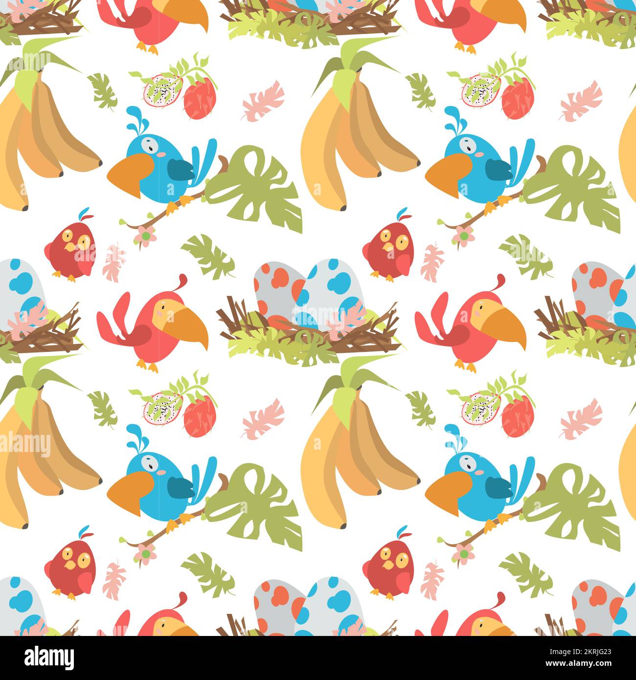 patern aux fruits, aux fraises de bagnan et aux autres baies Illustration de Vecteur