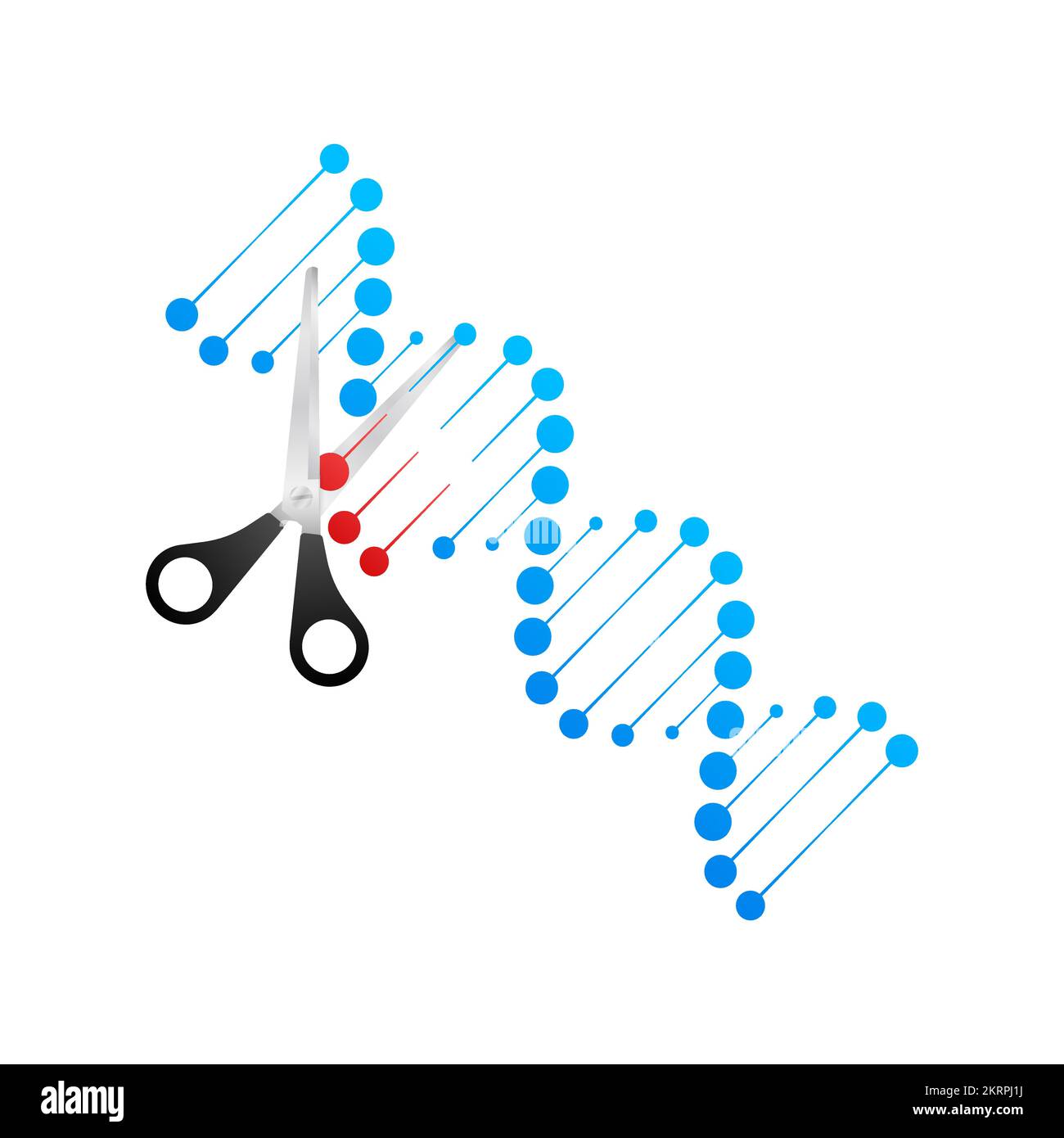 CRISPR - outil d'édition de gènes. Génie génétique. Illustration du stock  vectoriel Image Vectorielle Stock - Alamy