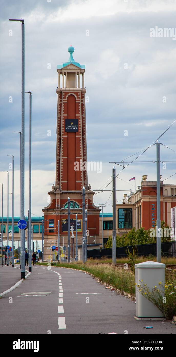 Trafford Palazzo Tower au centre commercial Trafford Centre à Manchester, Angleterre Banque D'Images