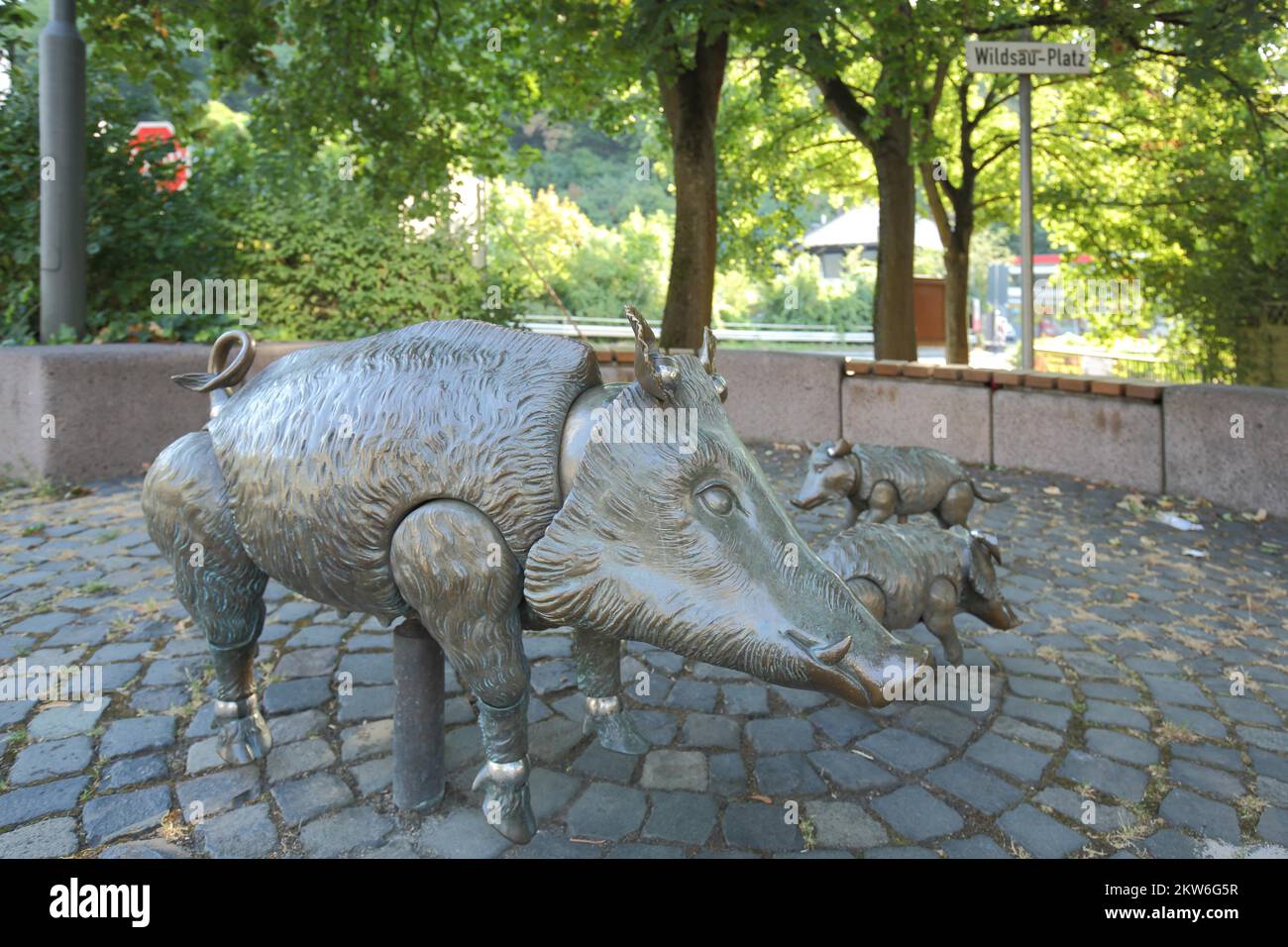 Wildsau-Platz, dans Martinsthal, Rheingau, Hesse, Allemagne, Europe Banque D'Images