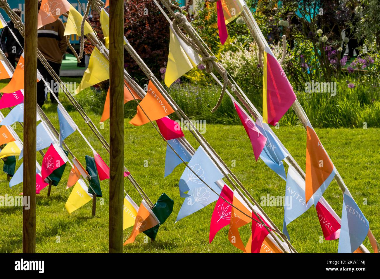 Hay Festival of Literature, Hay on Wye, Powys, pays de Galles, Royaume-Uni Banque D'Images