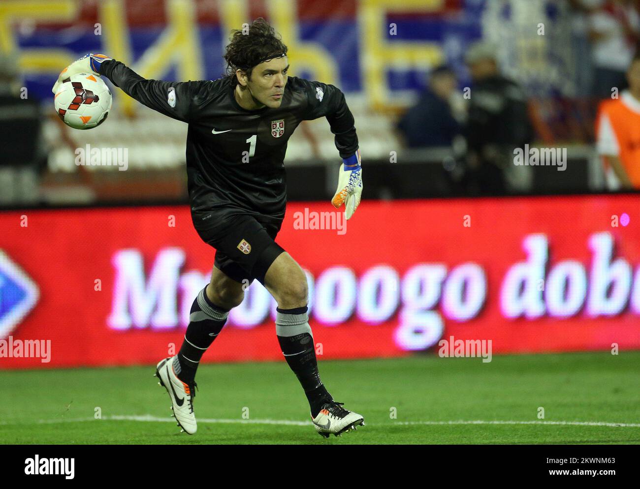 06.09.2013., Belgrade, Serbie - qualification de la coupe du monde de la FIFA 2014, Groupe A. Serbie - Croatie.Vladimir Stojkovic. Photo: Marko Lukunic/PIXSELL Banque D'Images