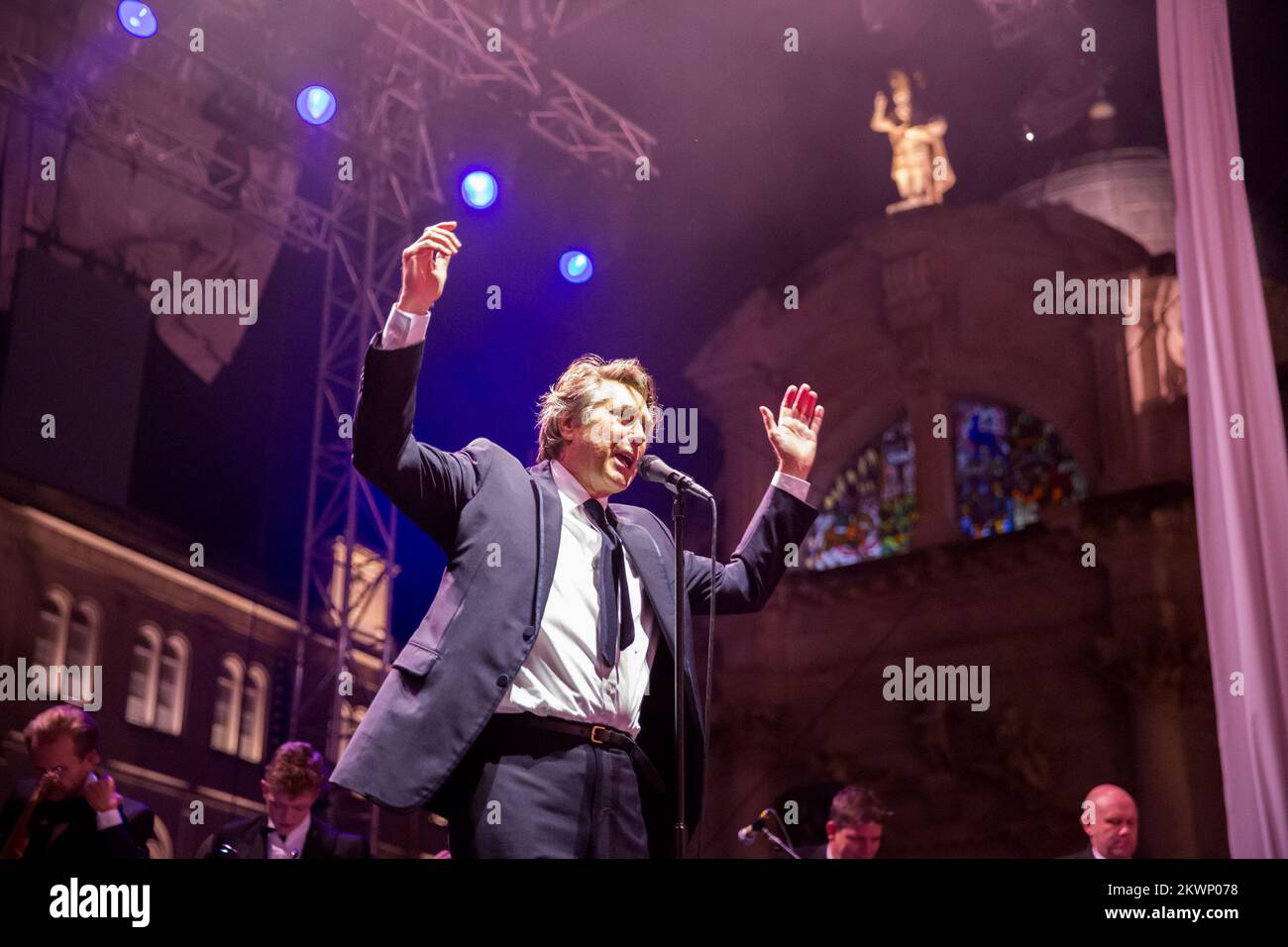 30.09.2013., Dubrovnik, Croatie - Bryan Ferry a tenu un concert marquant le centenaire du légendaire Hotel Excelsior de Dubrovnik. Banque D'Images