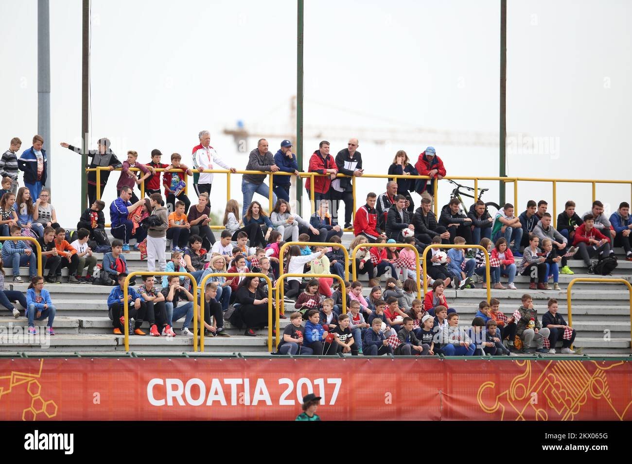 03.05.2017., Velika Gorica, Croatie - Championnat d'Europe de football U17, Groupe B, Hongrie - France. Photo: Igor Soban/PIXSELL Banque D'Images