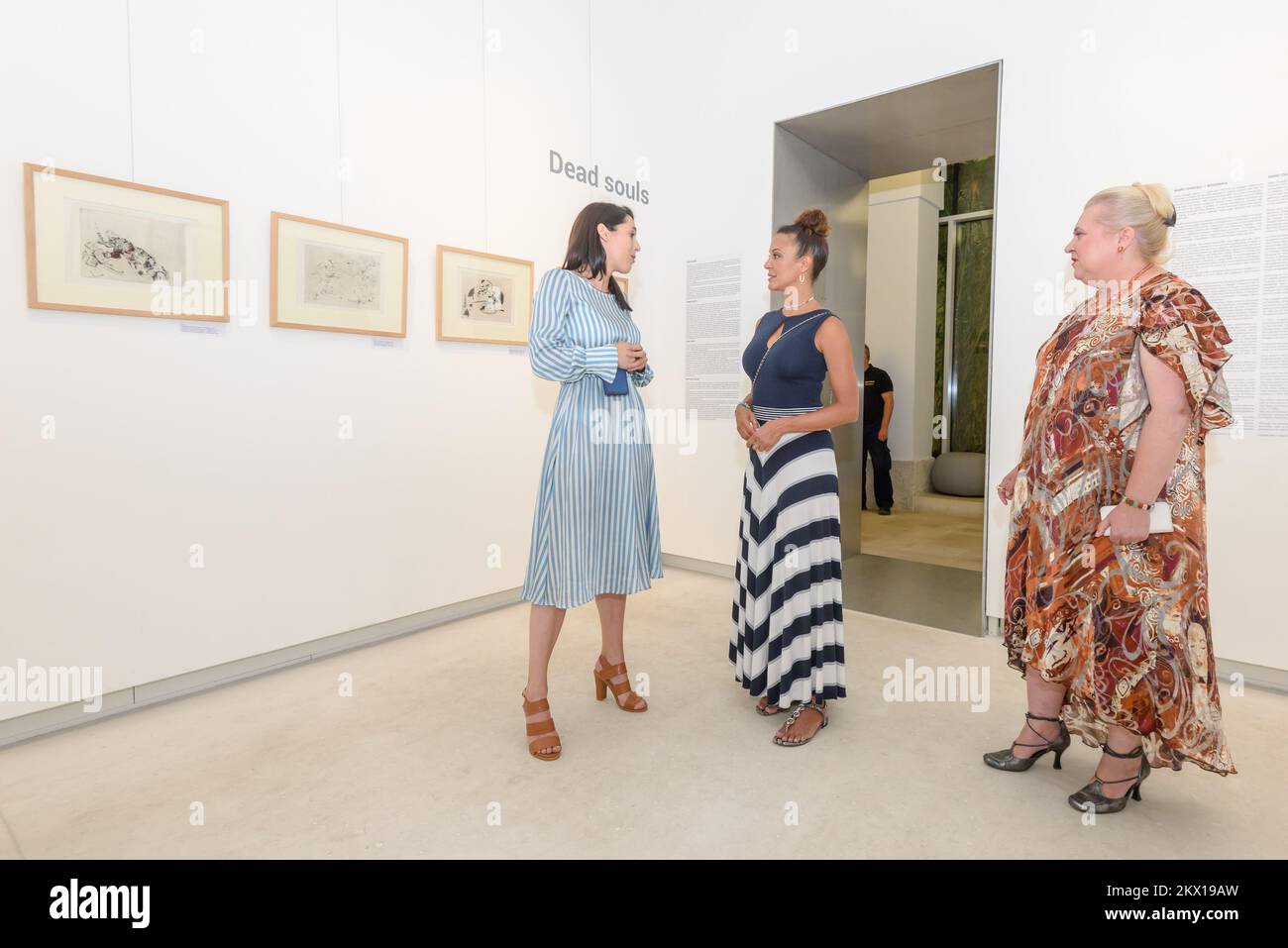 PHOTOS EXCLUSIVES 02.07.2017., Zadar, Croatie - l'actrice américaine Eva LaRue, plus connue pour son rôle dans la série CSI de Miami, est arrivée à Zadar. EVA est également l'ambassadeur de la marque Stories - Croatia unique Hotel, un groupe d'hôtels de luxe uniques à la Chambre de commerce croate. Photo: Dino Stanin/PIXSELL Banque D'Images PHOTOS EXCLUSIVES 02.07.2017., Zadar, Croatie - l'actrice américaine Eva LaRue, plus connue pour son rôle dans la série CSI de Miami, est arrivée à Zadar. EVA est également l'ambassadeur de la marque Stories - Croatia unique Hotel, un groupe d'hôtels de luxe uniques à la Chambre de commerce croate. Photo: Dino Stanin/PIXSELL Banque D'Images