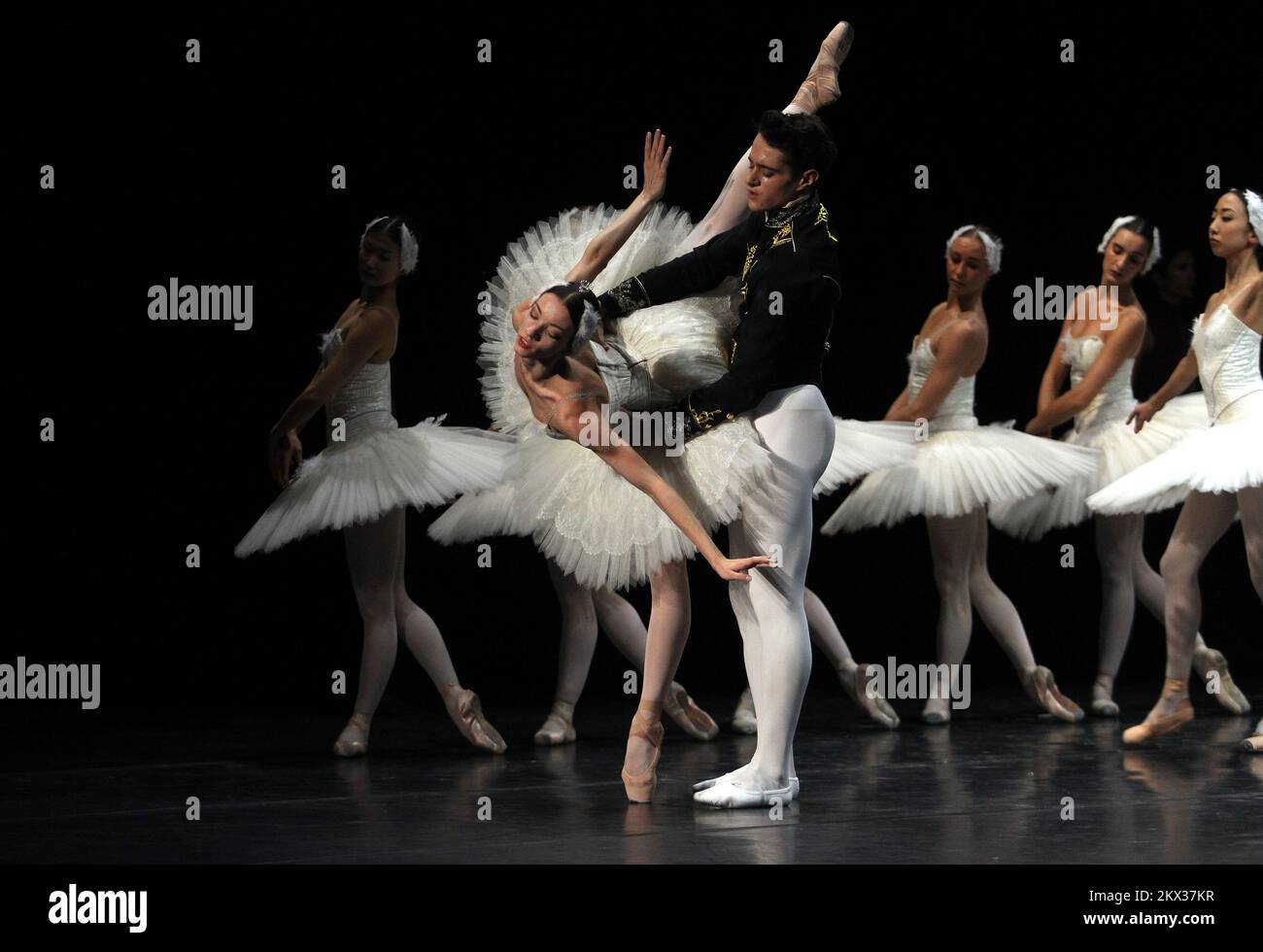 04.11.2017., Zagreb, Croatie - le Ballet du Théâtre national croate de Zagreb a marqué le Ballet croate. Photo: Boris Scitar/Vecernji list/PIXSELL Banque D'Images