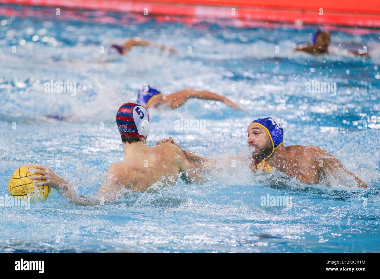 09.12.2017., Croatie, Dubrovnik - Ligue des champions LEN - 2017-18, water-polo, Jug CO . Barceloneta. Felipe Perrone. Photo: Grgo Jelavic/PIXSELL Banque D'Images