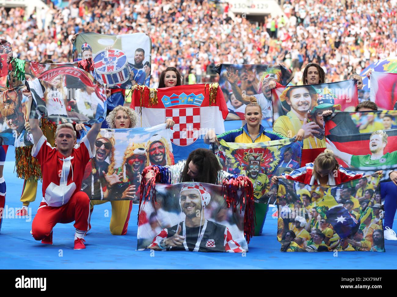 15.07.2018. Moscou, Russie - coupe du monde de football 2018 , finales, Croatie - France. Photo: Igor Kralj/PIXSELL Banque D'Images