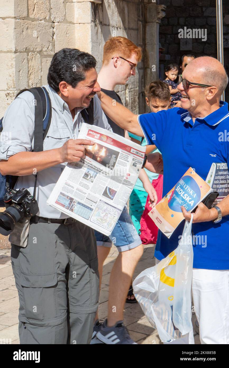 01.09.2018. Dubrovnik Yuri Cortez, photographe d'Angence France