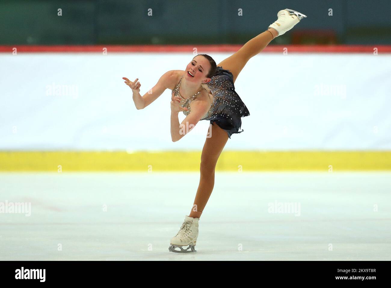 08.12.2018., Zagreb, Croatie - 51st Golden spin à Dom sportova. Mariah Bell, photo : Goran Stanzl/PIXSELL Banque D'Images
