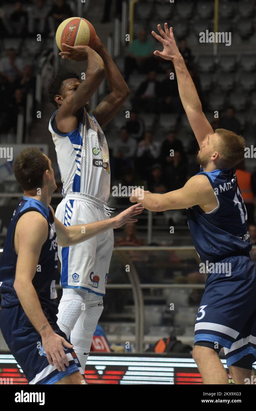 14.12.2018., Zadar - 11th tour de la ligue ABA: Zadar - Igokea. Mario petit. Photo: Dino Stanin/PIXSELL Banque D'Images