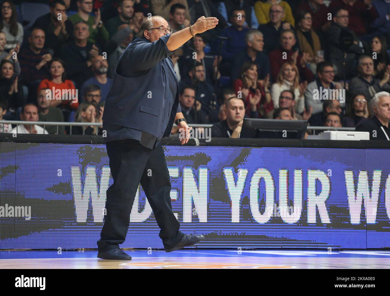 20.12.2018, Podgorica, Monténégro - le tour 14th de Turkish Airlines Euroligue entre le Basketball Club Buducnost Voli et Fenerbahce Beko Istanbul, qui s'est terminé avec la victoire de l'équipe invitée 65-89. Aleksandar Dzikic. Photo: Filip Filipovic/HaloPix/Pixsell Banque D'Images
