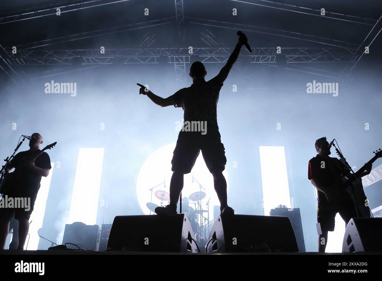 06.07.2018., Bosnie-Herzégovine, Tjentiste - Premier jour de l'OK Fest sur Sutjeska. Pivo Hladno. Photo: Tomislav Miletic/PIXSELL Banque D'Images