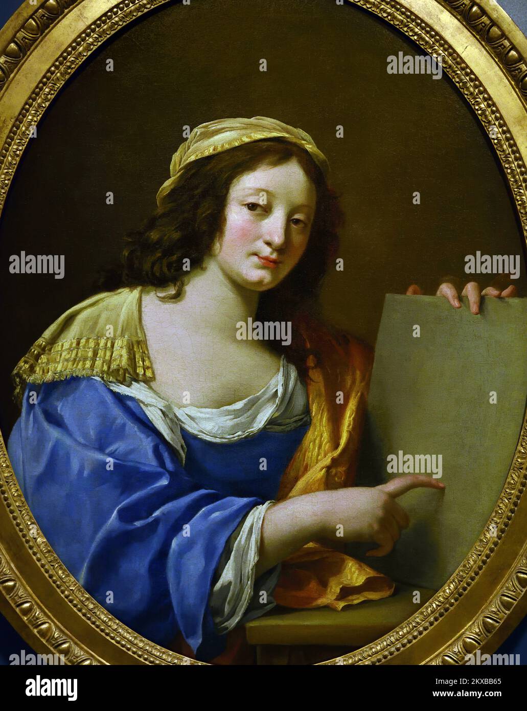 Allégorie, ('l'Histoire' ), Allegory, ('l'histoire' ), Simon Vouet, 1590-1649, 17th siècle France, français, Banque D'Images