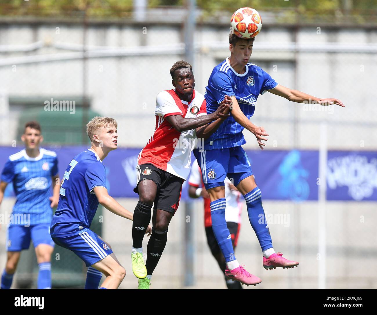 11.08.2019., Zagreb, Croatie - l'édition 17th du tournoi International Memorial Mladen Ramljak (U19), match final, GNK Dinamo - Feyenoord. Photo: Marko Prpic/PIXSELL Banque D'Images