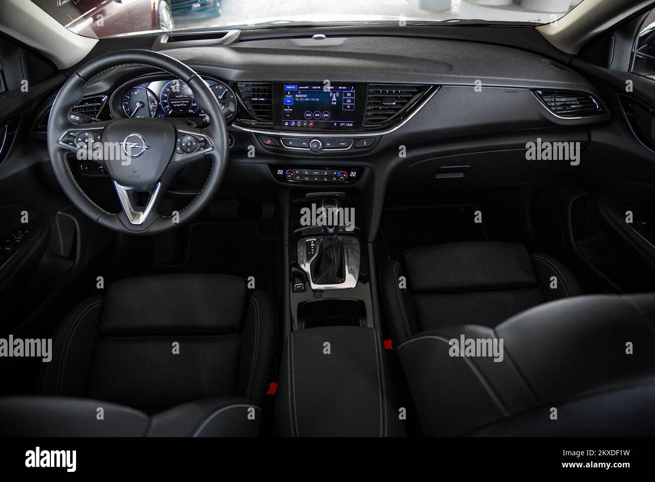 29.08.2019. Zagreb, Tla - voiture Opel Insignia. Photo: Josip Regovic/PIXSELL Banque D'Images