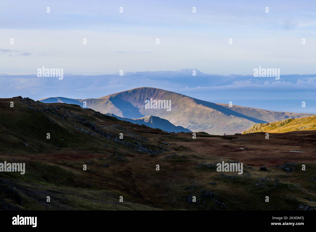 snowdonia glyderau carneddau pays de galles ogwen Banque D'Images