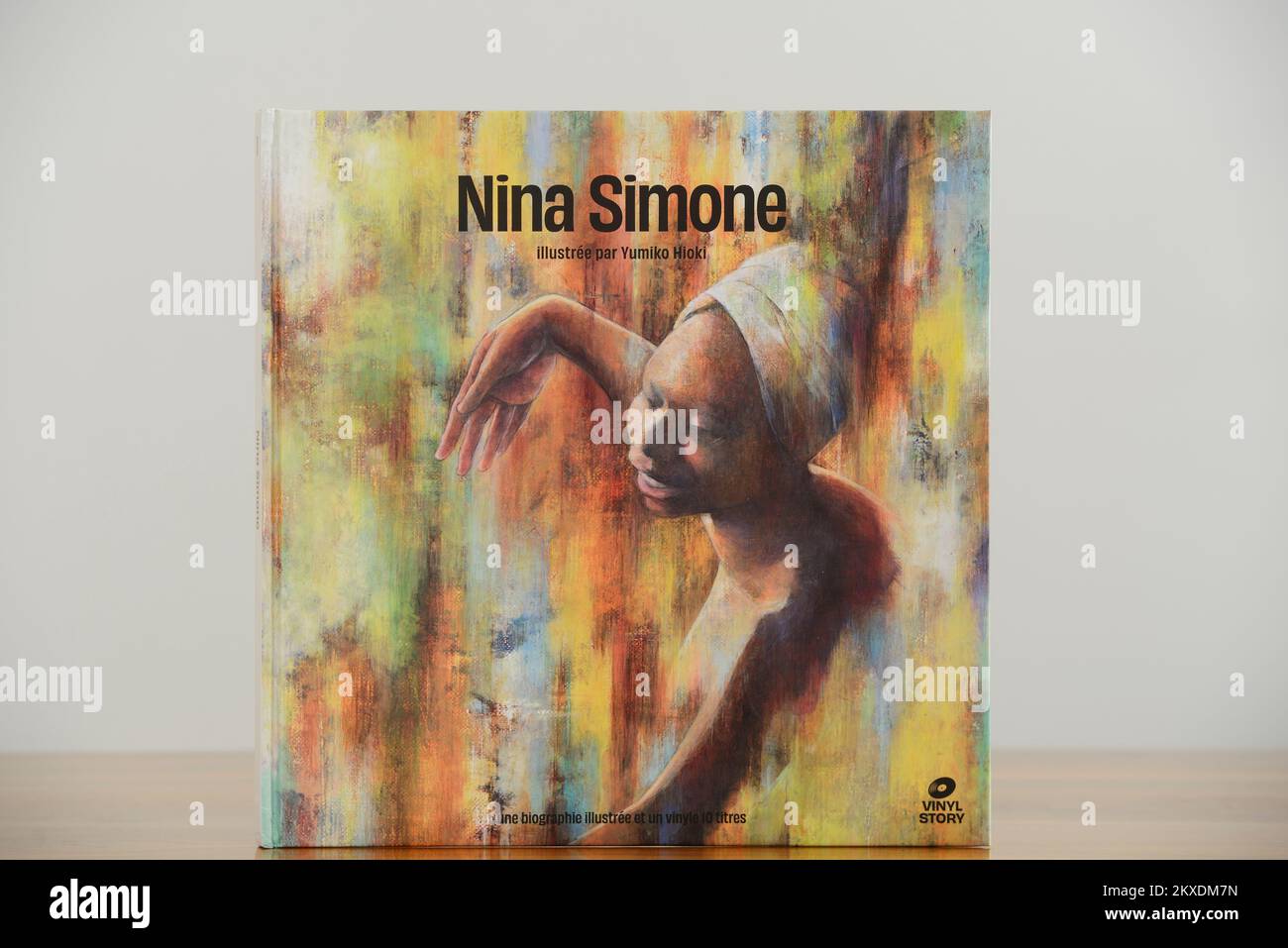 Vinyle par Nina Simone Banque D'Images
