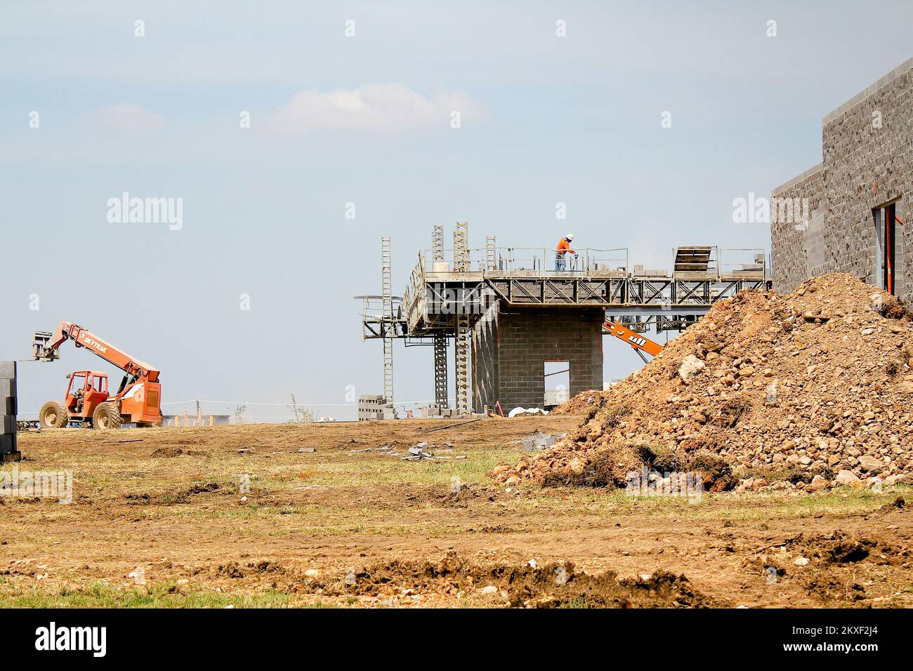 Walmart. Alabama : fortes tempêtes, tornades, vents en ligne droite et inondations. Photographies relatives aux programmes, aux activités et aux fonctionnaires de gestion des catastrophes et des situations d'urgence Banque D'Images