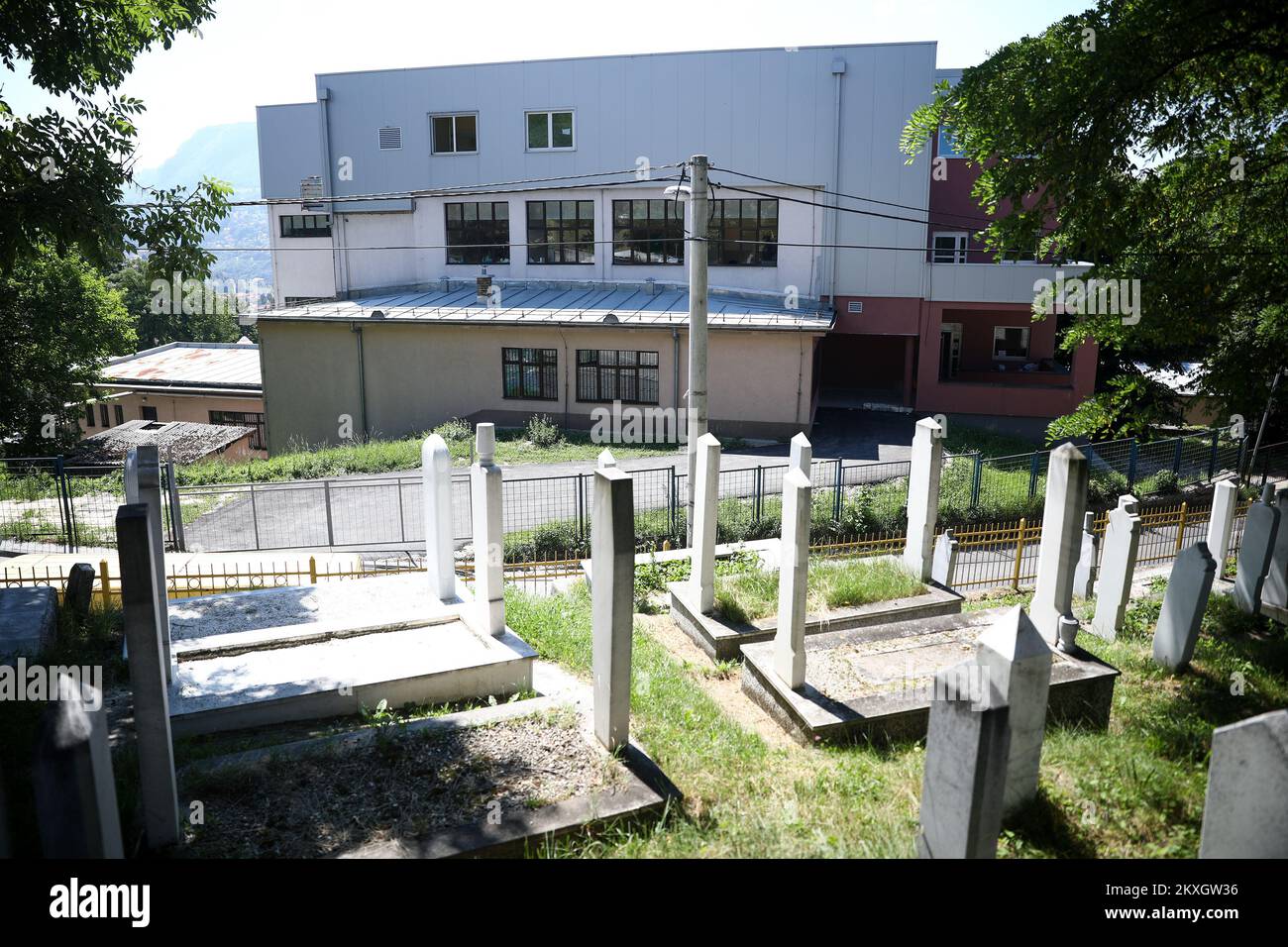 21.07.2020., Sarajevo, Bosnie-Herzégovine - actuellement, environ 65 patients infectés par le coronavirus sont isolés à la clinique des maladies pulmonaires de Podhrastovi, et la capacité totale de la clinique est de 85 lits. Photo: Armin Durgut/PIXSELL Banque D'Images