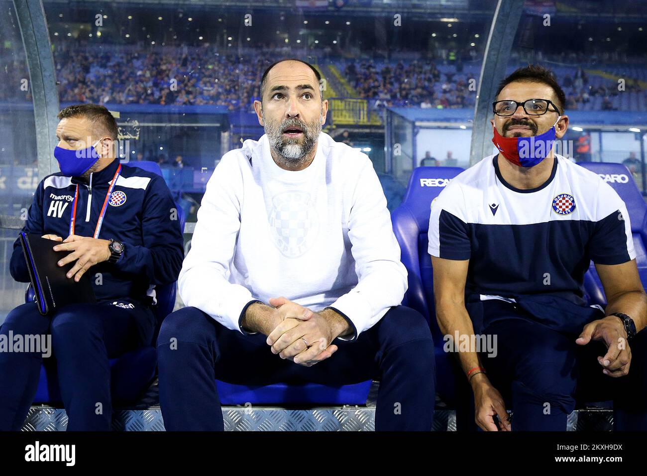 PHOTO DU FICHIER le nouveau patron de Juventus Andrea Pirlo a amené l'entraîneur-chef de Hajduk Split Igor Tudor comme son nouvel entraîneur-assistant à Turin. L'ancien défenseur croate a une expérience de gestion en Italie après qu'il ait eu deux périodes distinctes avec Udinese en 2018 et 2019. L'ex-défenseur de Croatie a joué 174 fois pour Juventus entre 1998 et 2007 DOSSIER PHOTO Trainer de Hajduk Split Igor Tudor pendant le tour 34th de la première ligue de football croate entre GNK Dinamo et HNK Hajduk au stade Maksimir à Zagreb, Croatie, sur 12 juillet 2020. Photo: Goran Stanzl/PIXSELL Banque D'Images