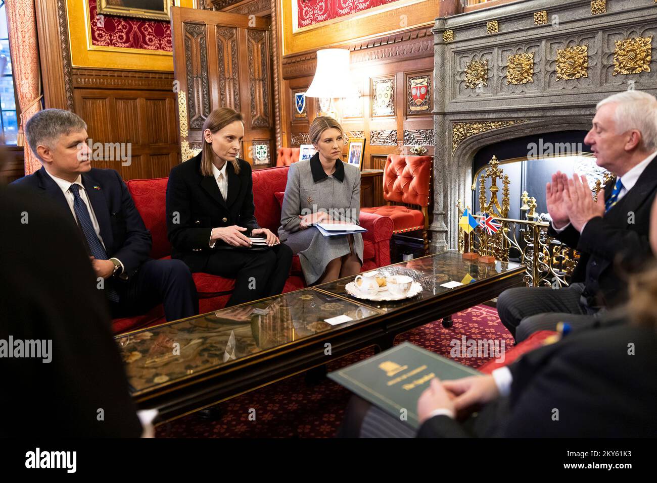 Le deuxième jour de sa visite en GrandeBretagne, la première dame d