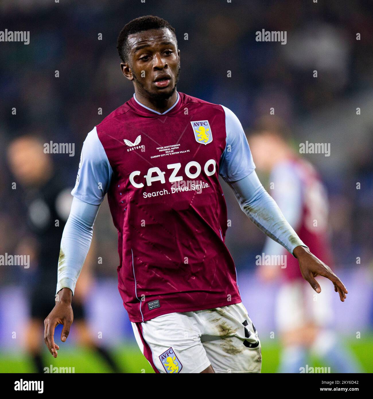 Cardiff, Royaume-Uni. 30th novembre 2022. Sebastian Revan de Aston Villa en action. Cardiff City v Aston Villa au Peter Whittingham Memorial Match au Cardiff City Stadium le 30th novembre 2022. Crédit : Lewis Mitchell/Alay Live News Banque D'Images